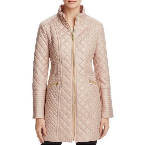 VIA SPIGA Womens Diamond Quilted Mid-Length Jacket Size XS - Picture 1 of 7